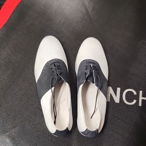 Bass Saddle Shoes Leather Upper Size 8 1/2 Womens #6